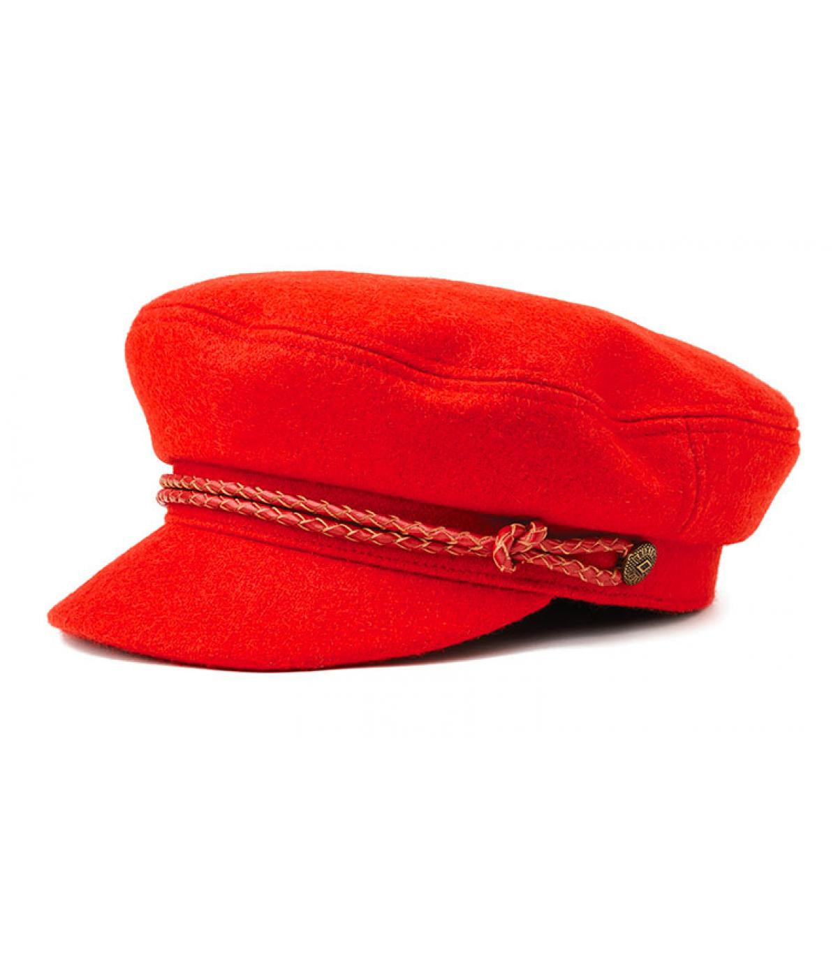 women red fisherman cap Ashland auburn Brixton Headict
